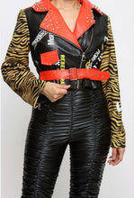 Load image into Gallery viewer, Came Thru Drippin Leather Jacket

