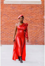 Load image into Gallery viewer, Red Ruffled Set
